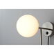 Duo LED 6 inch Satin Nickel Sconce Wall Light